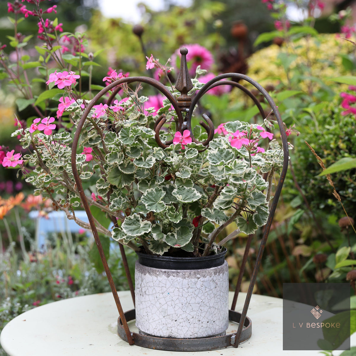 Decorative Crown Garden Feature
