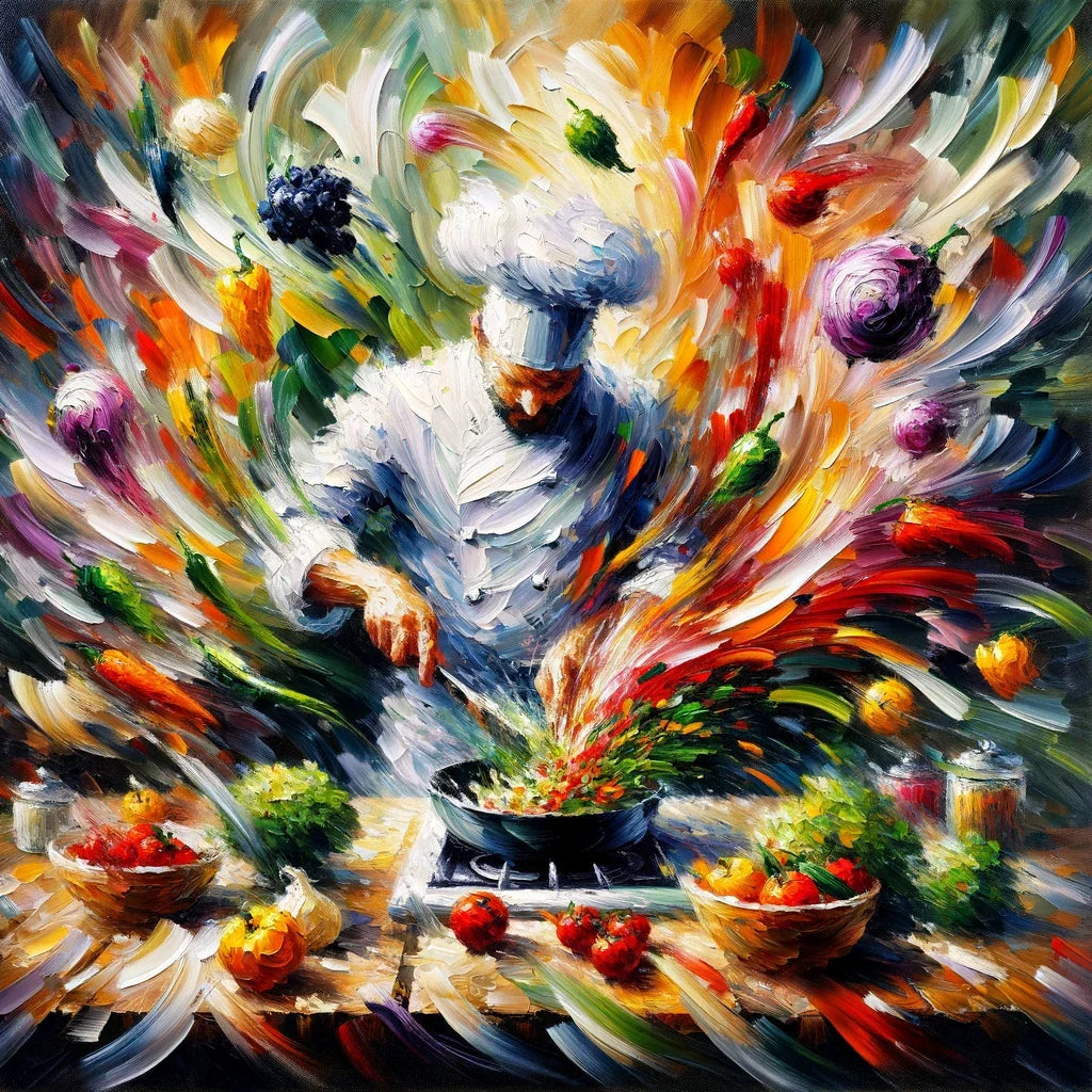 Culinary Vibrance Canvas