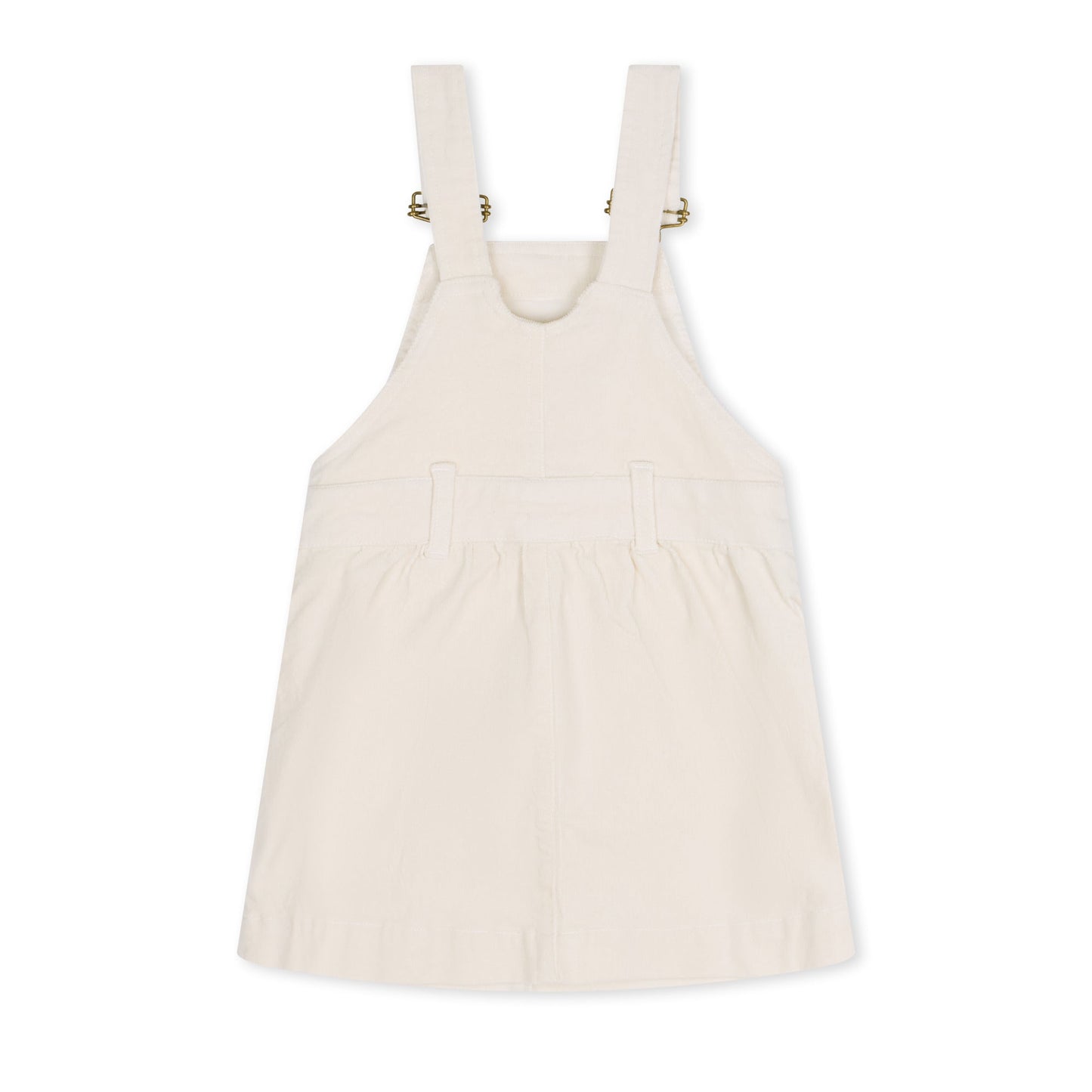 Custard Corduroy Dress