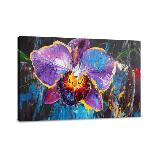 Torn Orchid Canvas