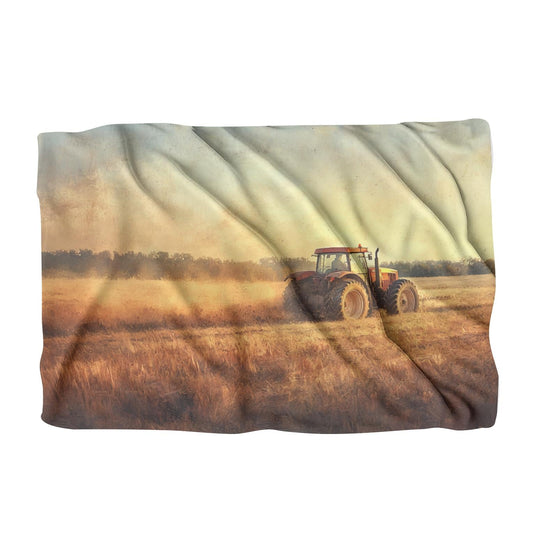 Sunset Tractor Blanket