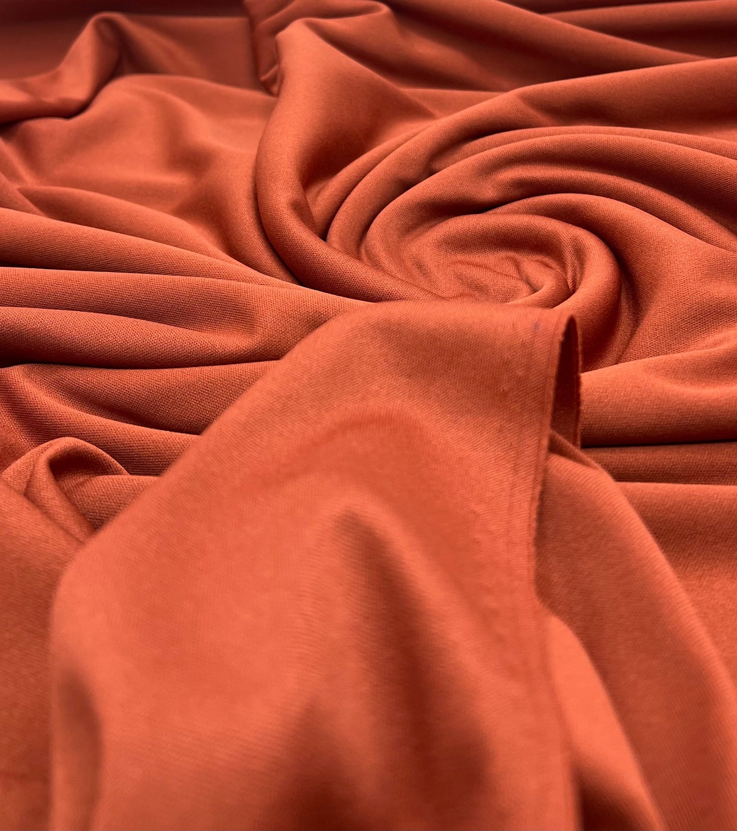Orange Rust Toulouse Lining Liner Fabric