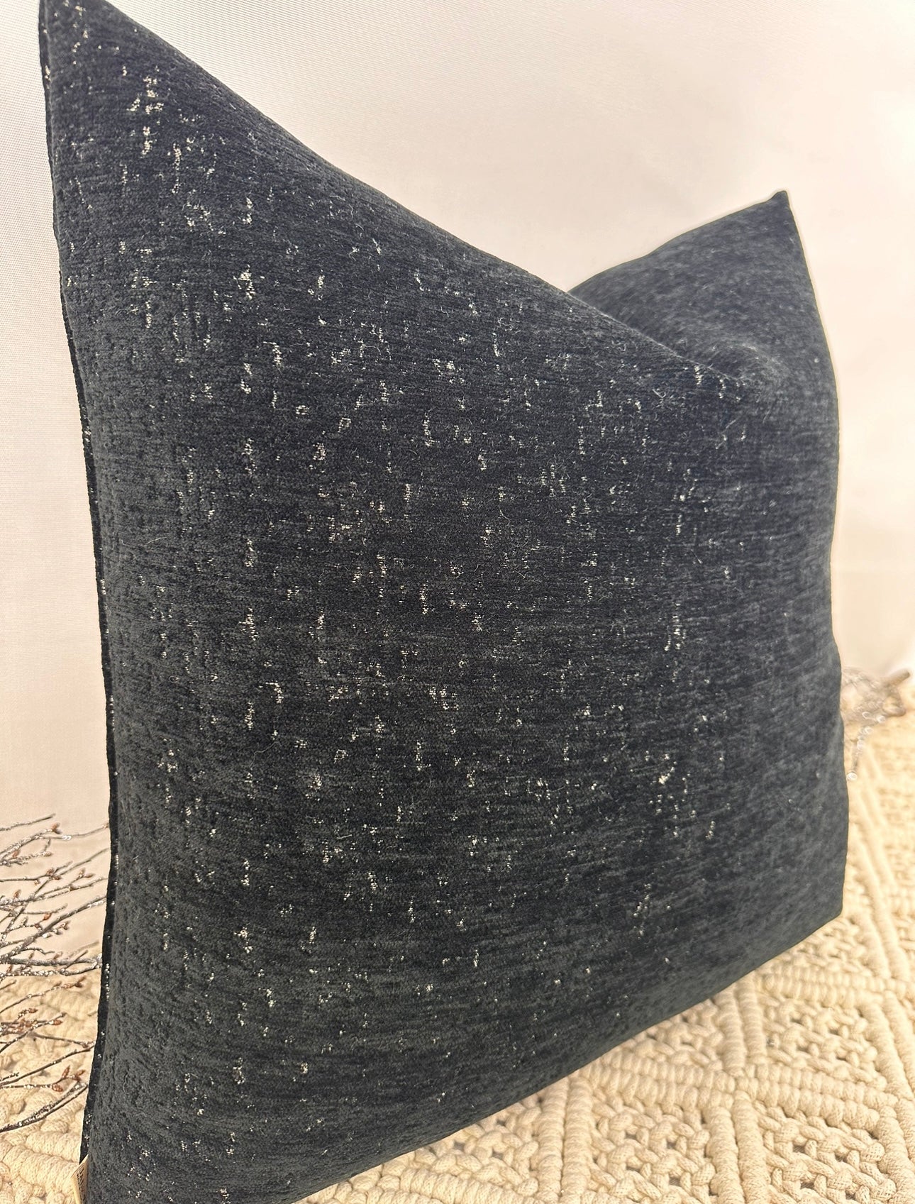 The Couture Cushion - The Black Anissa - Style No. 65
