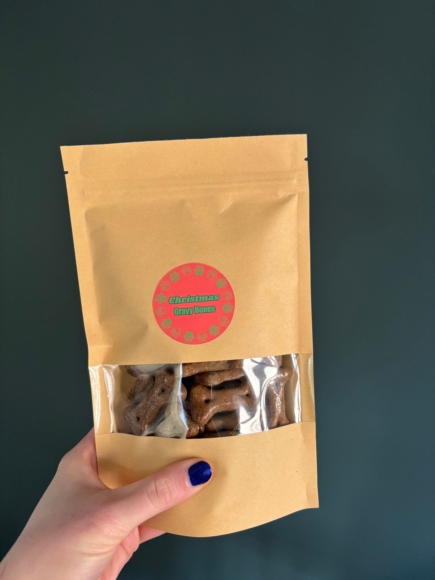 Christmas Gravy Bone Treats - 150g