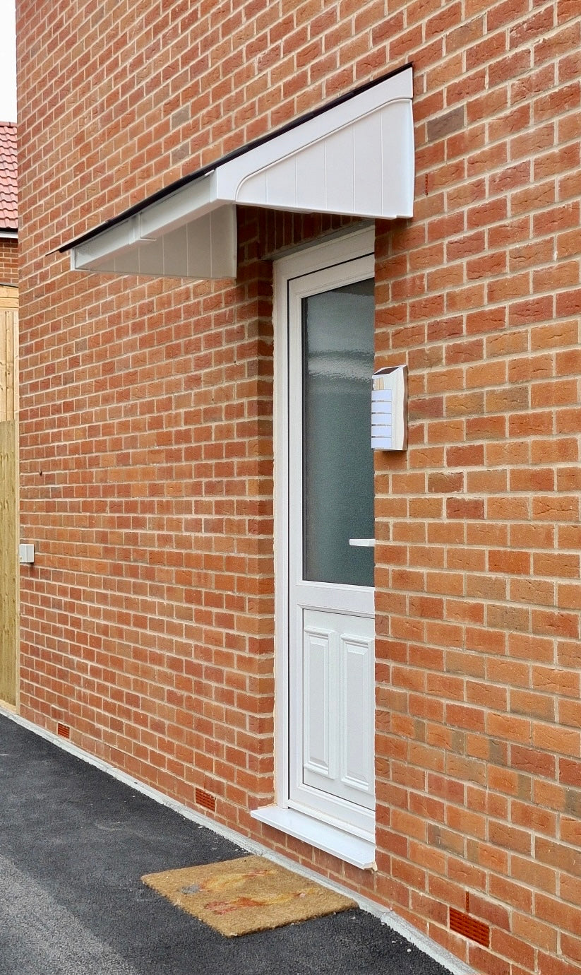 Cransley Lean-To Door Canopy - Flat Pack Porch Canopy