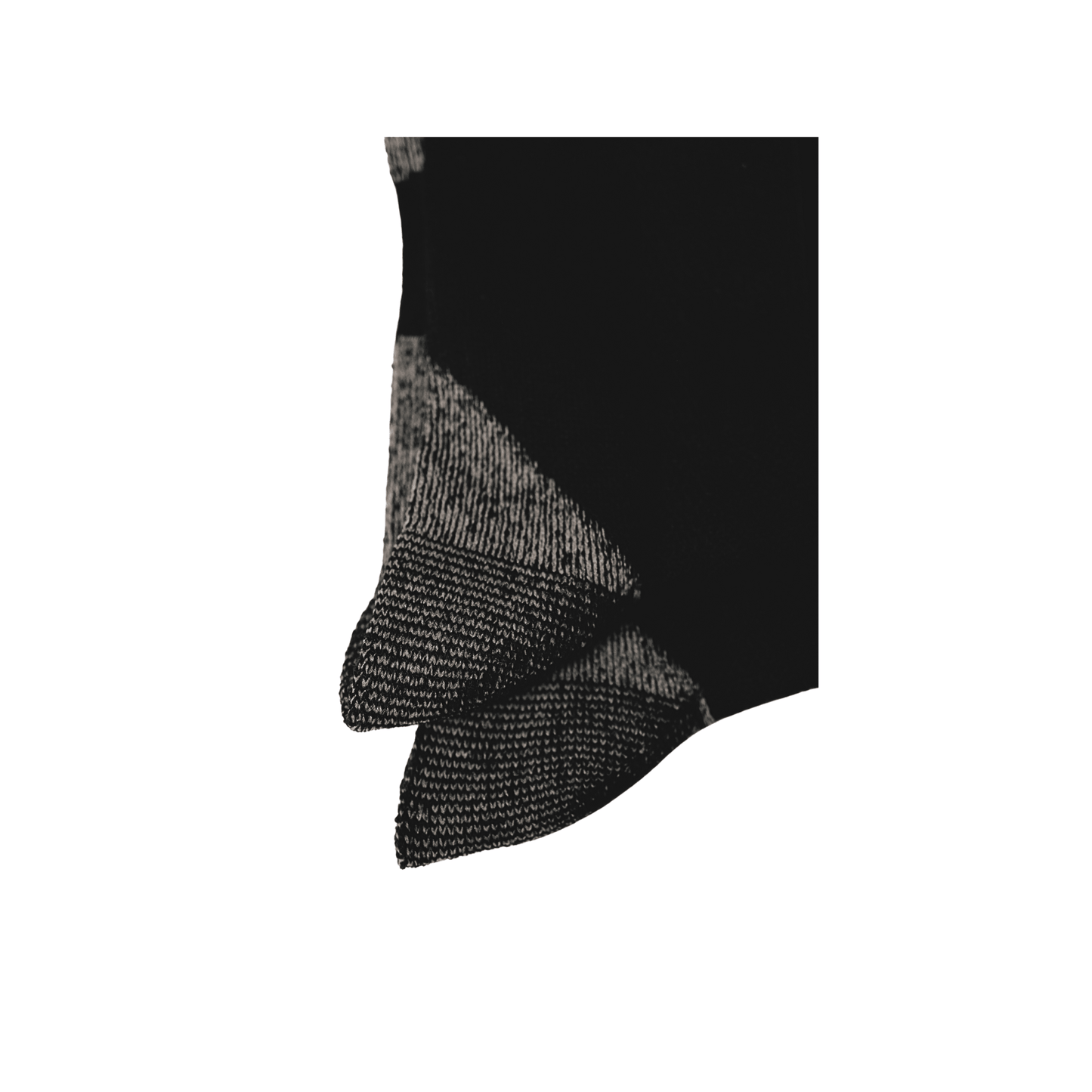 Black Merino Wool Hiking Socks | Winter Trekking | Unisex