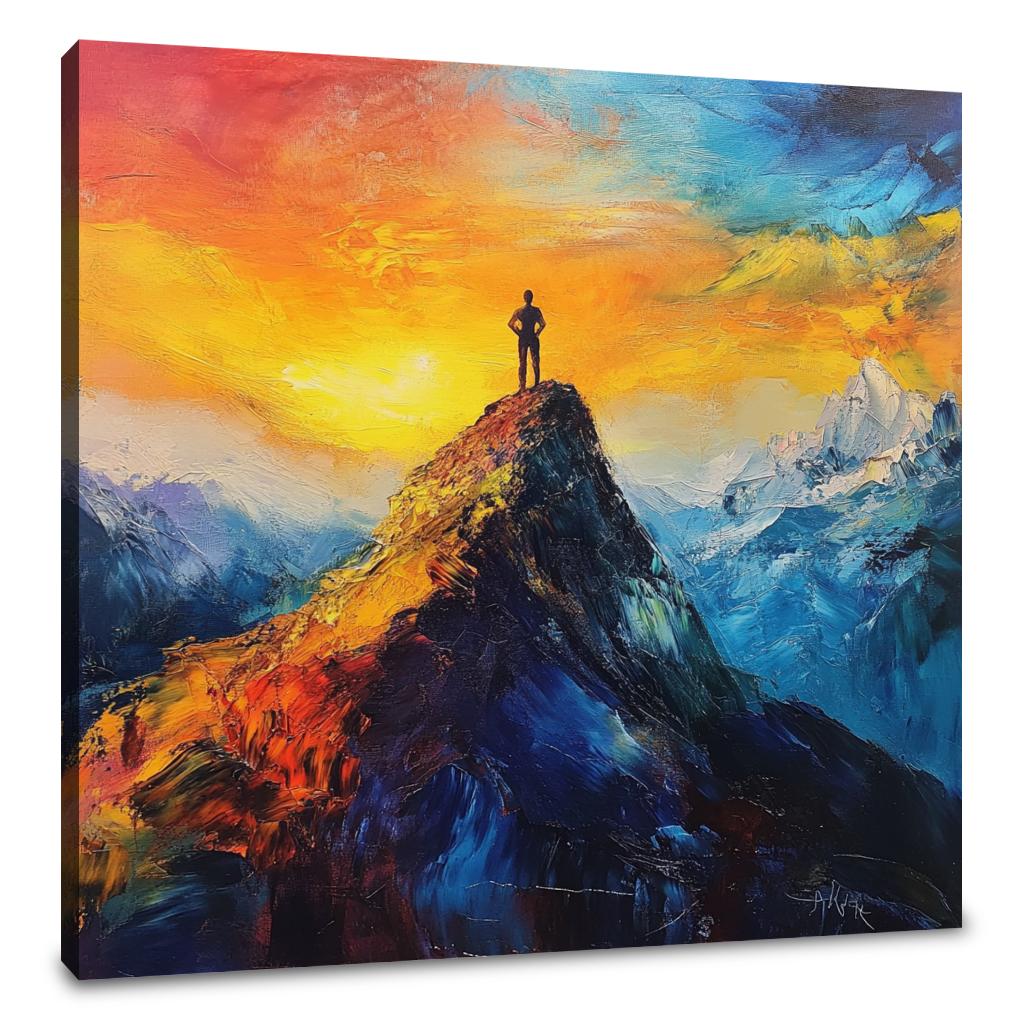 Peak of Glory Canvas