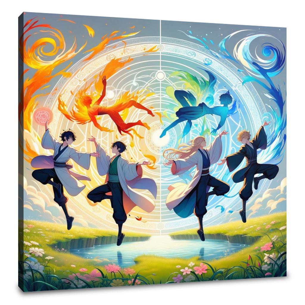 Harmony of Elements Canvas