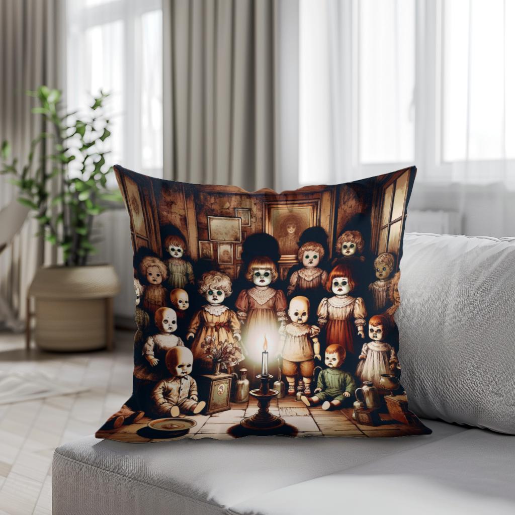 Requiem of the Doll Cotton Cushion
