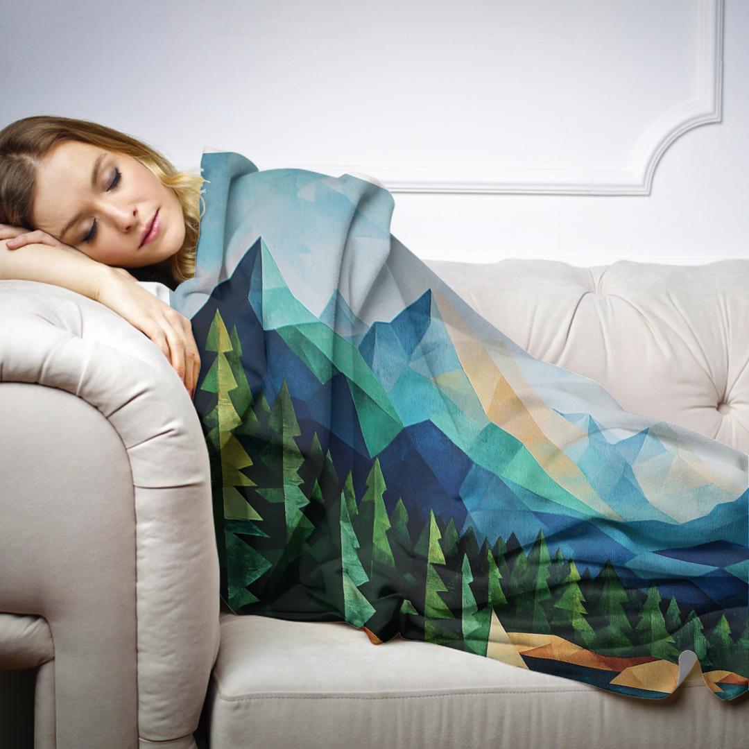 Triangular Forest Blanket
