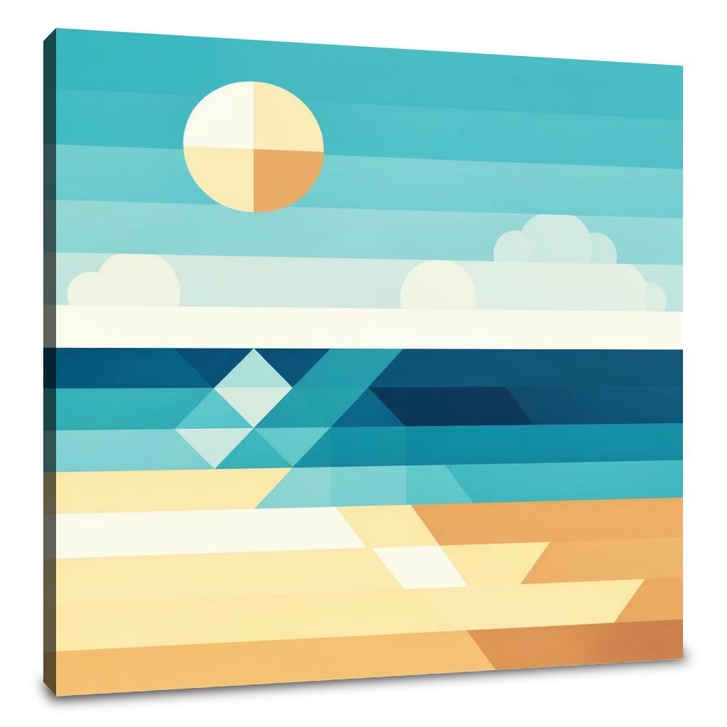 Coastal Calm Canvas