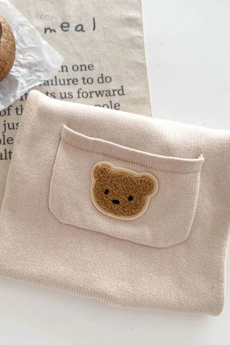 Waffle Bear One Piece Playsuit