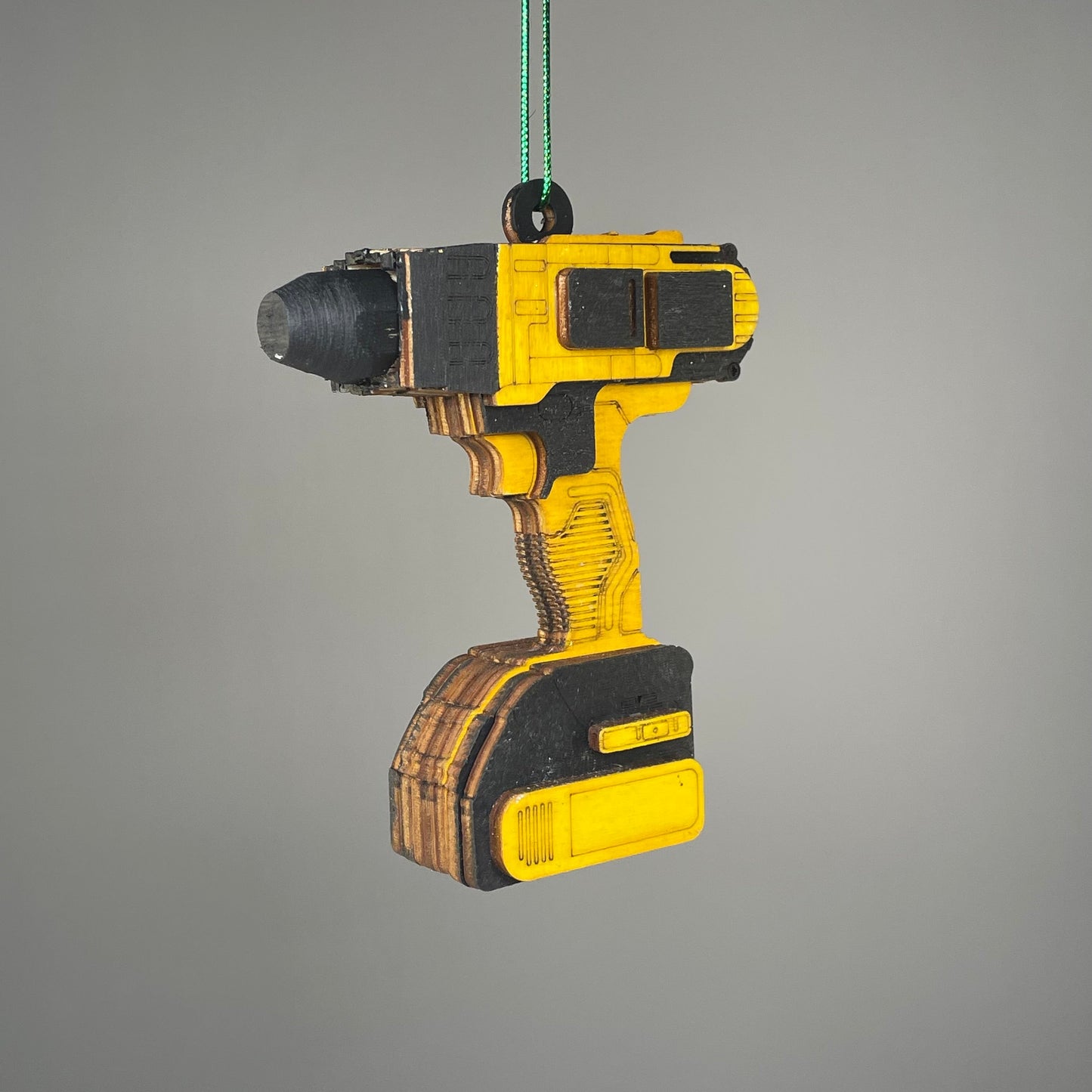 Power Drill Bauble - Handmade Ornament by Curious Rabbit ®