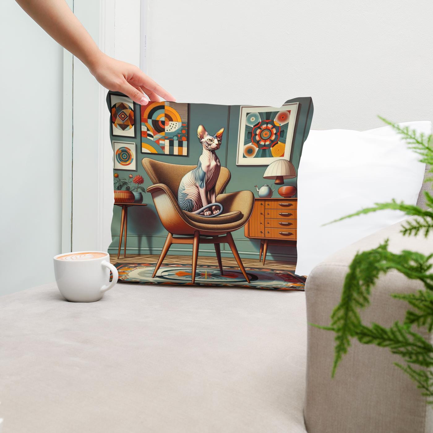 Modern Elegance Cotton Cushion