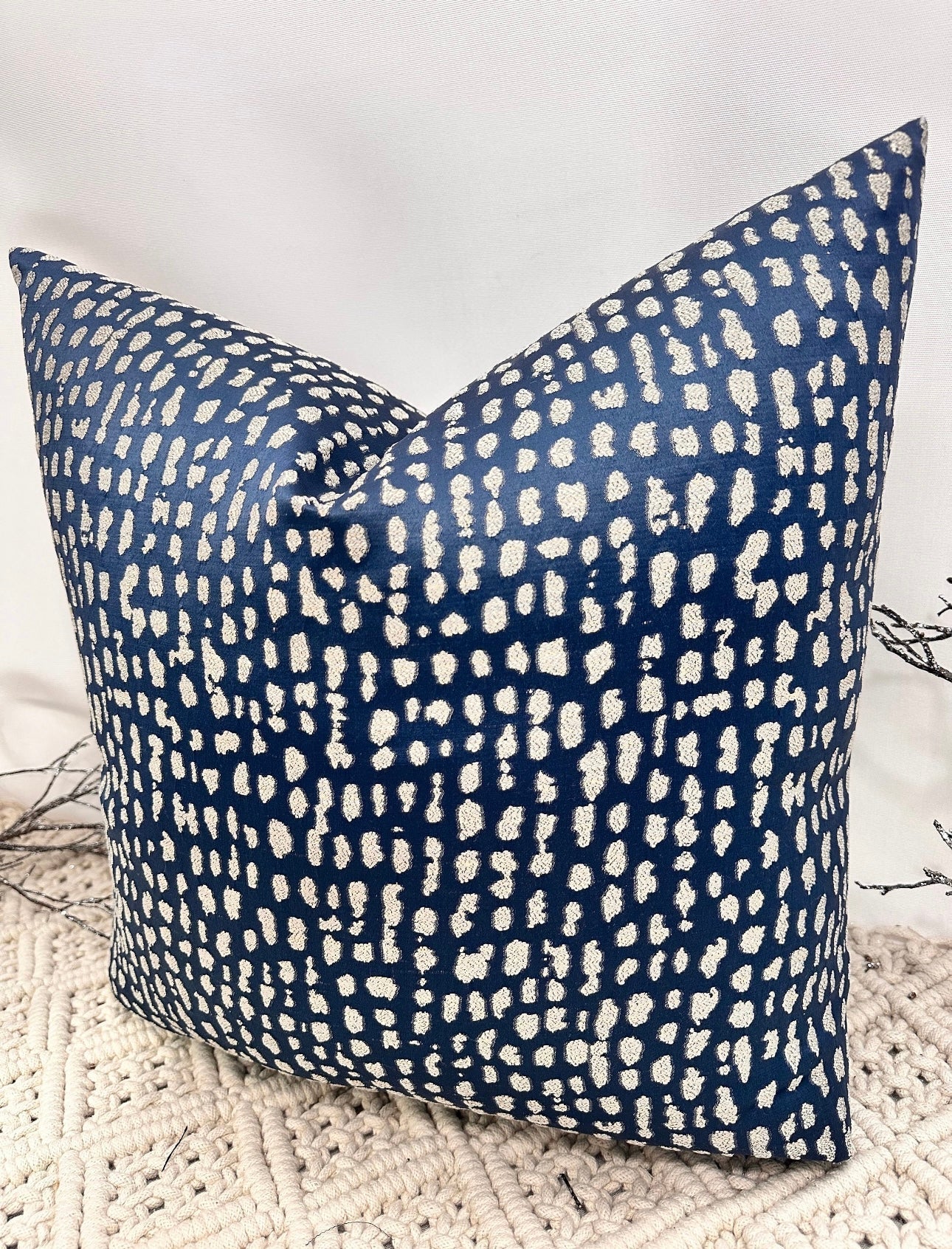 The Couture Cushion - The Navy Natale - Style No. 183