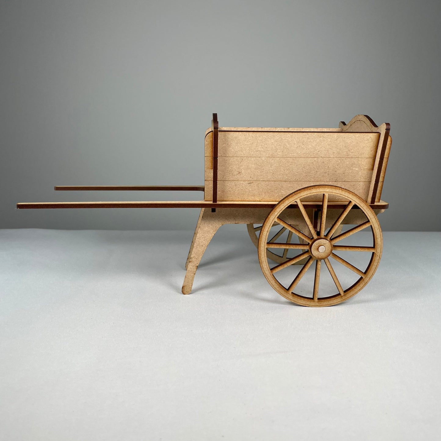 Cart Planter - Flatpack Model Kit By Curious Rabbit ®