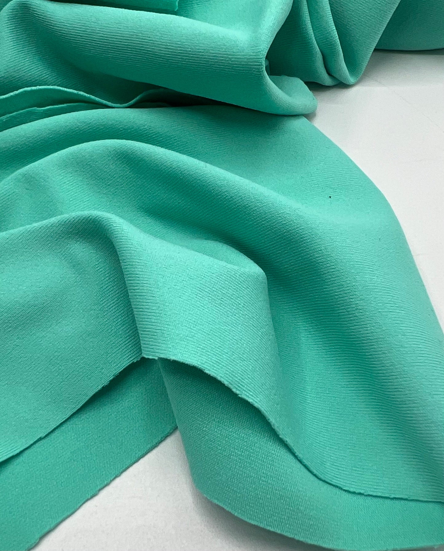 Mint Aqua Stretch Jersey 220GSM 4 Way Stretch Fabric