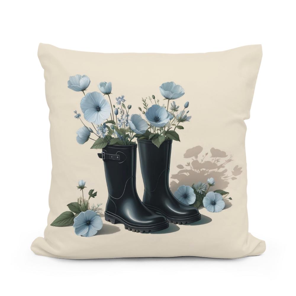 Spring's Gentle Steps Cotton Cushion