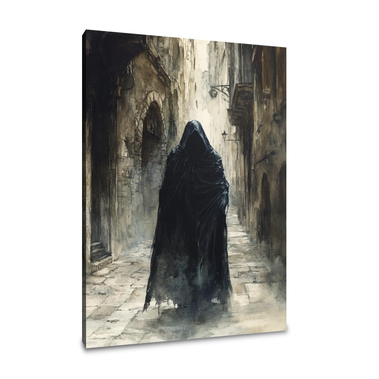 Cloaked Shadow Blade Canvas