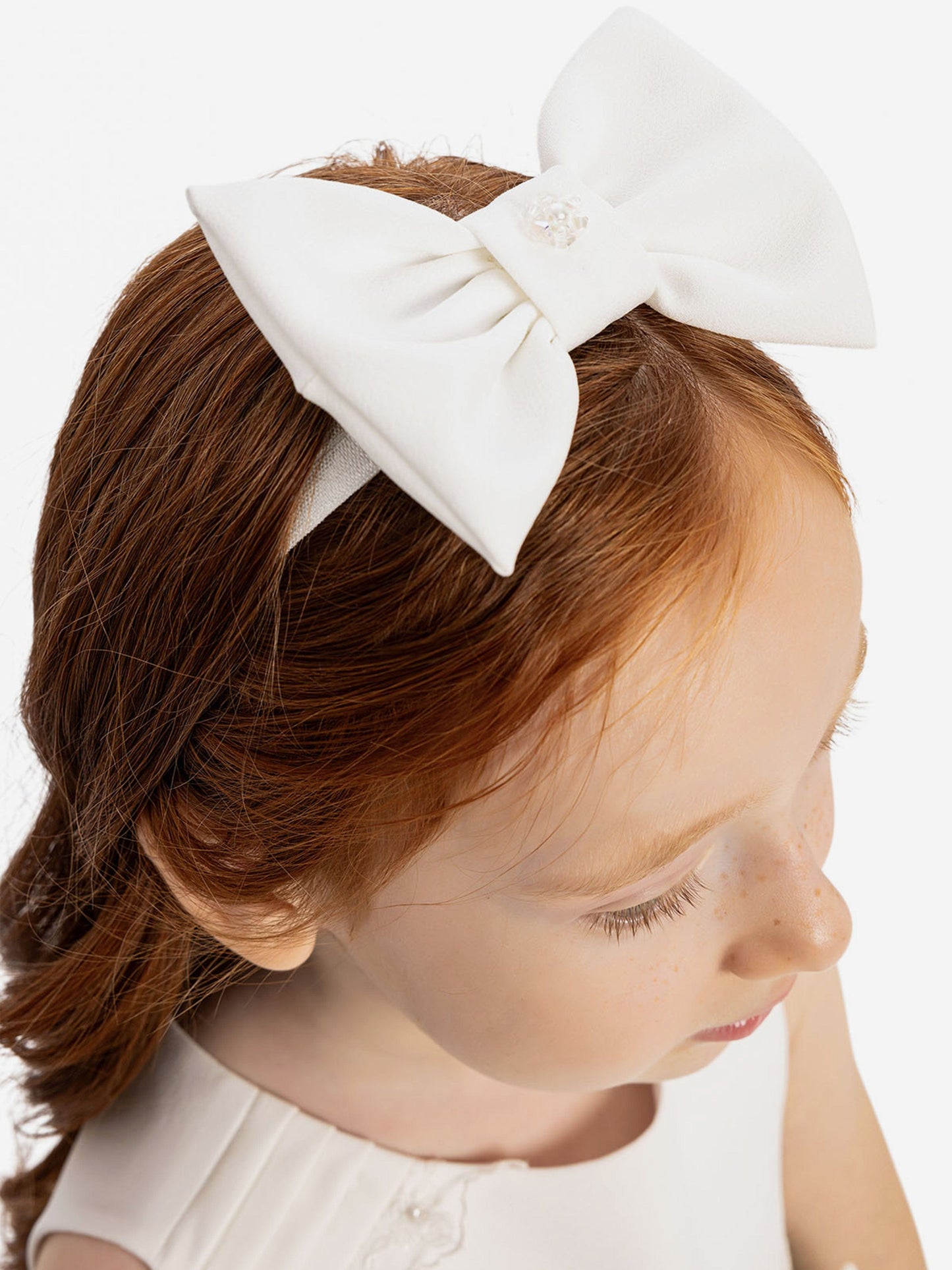 Dress & Fleur Baby Girls Dress with Headband in Green