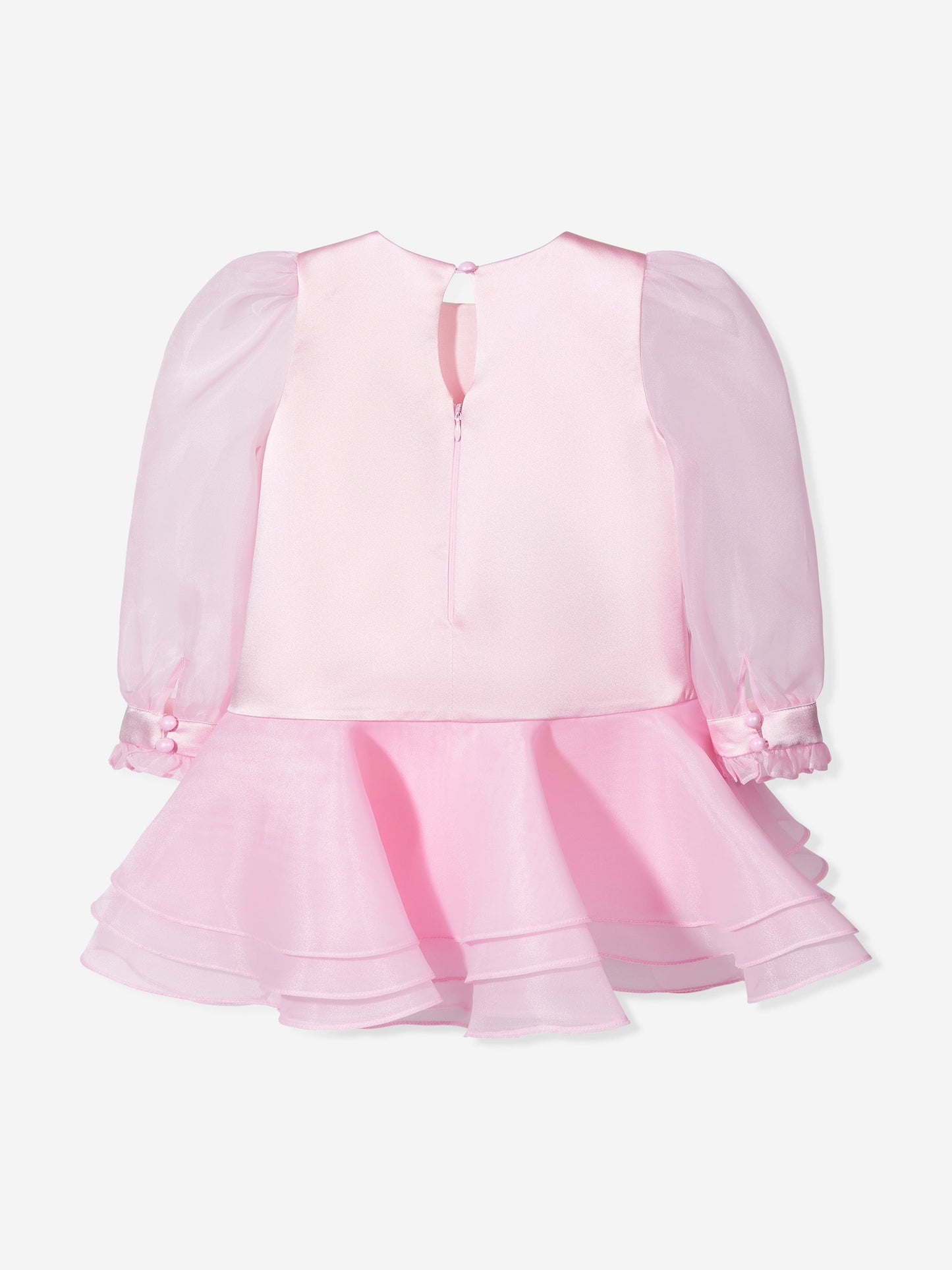 Dress & Fleur Girls Flower Occasion Dress in Pink