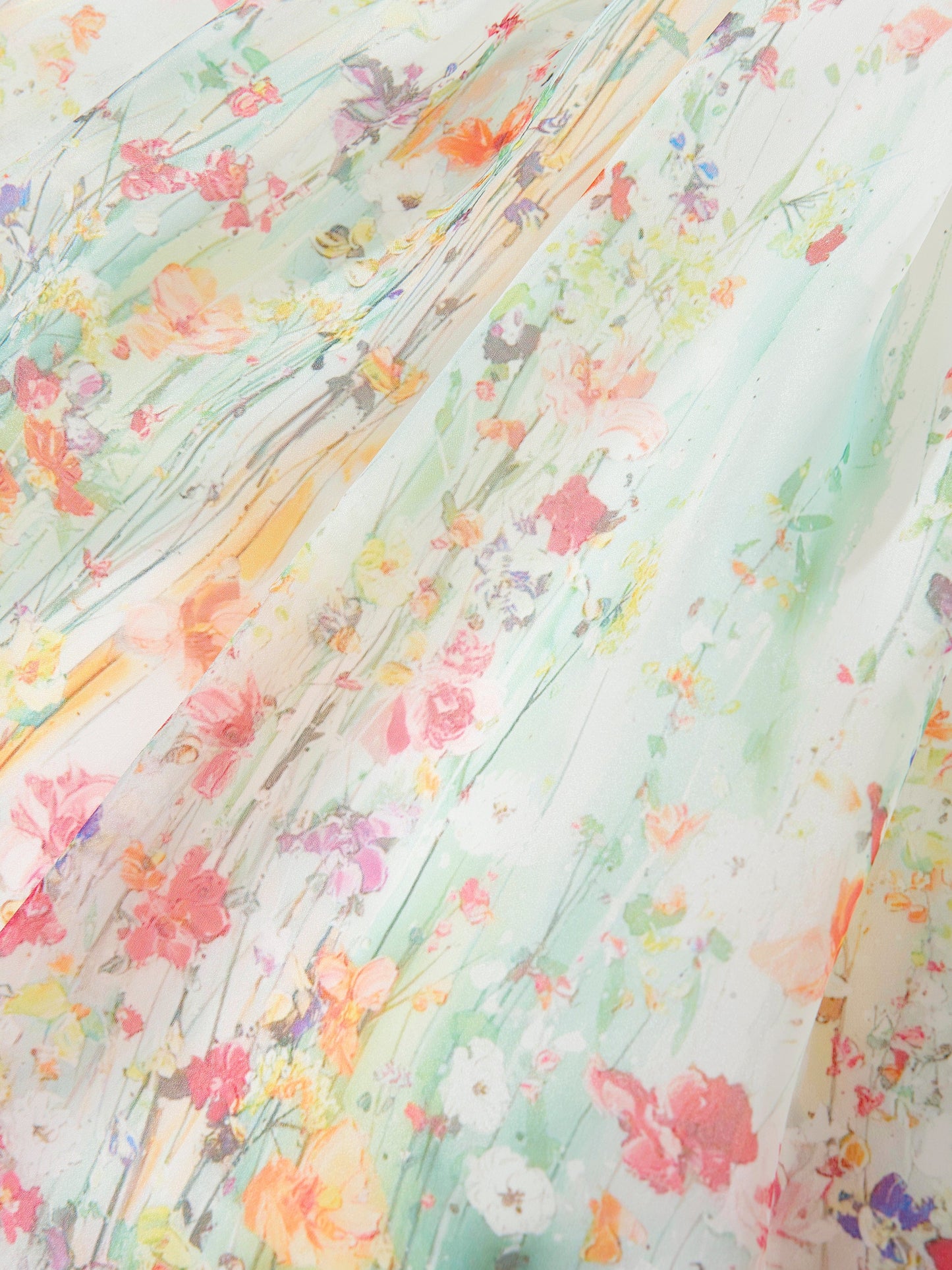 Dress & Fleur Girls Floral Occasion Dress in Ivory