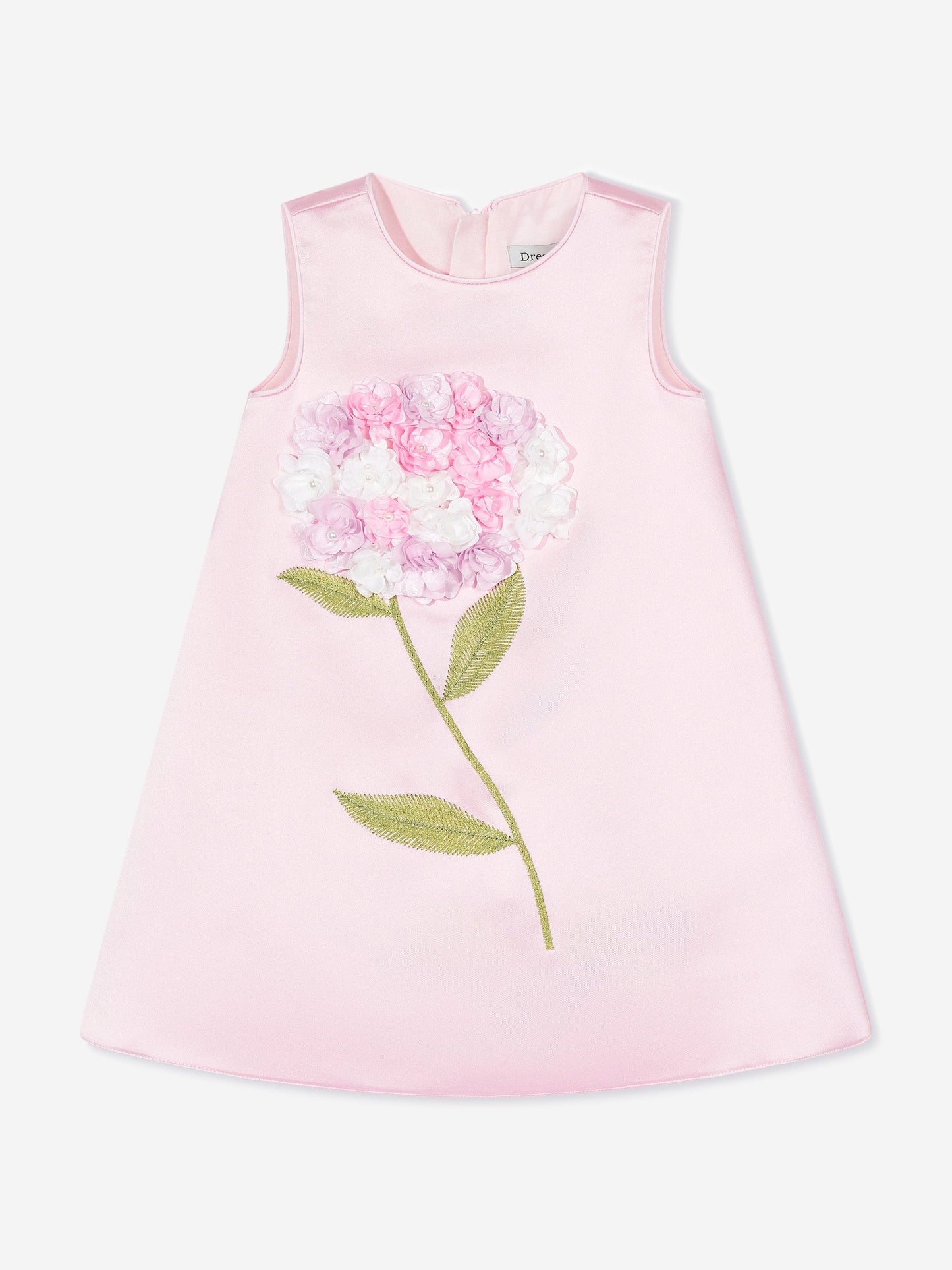 Dress & Fleur Girls Flower Occasion Dress in Pink