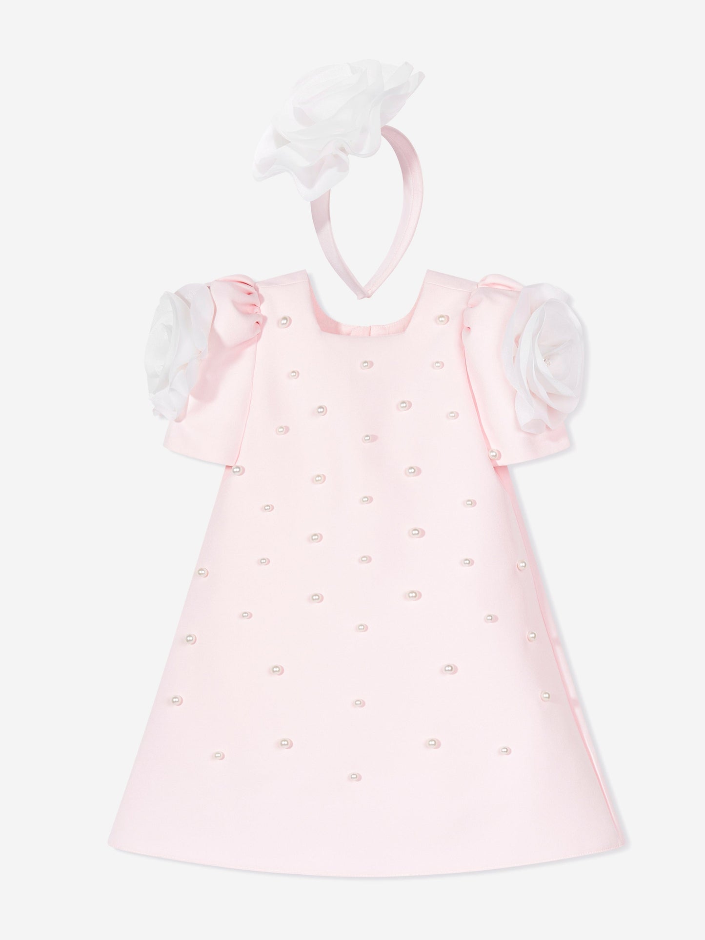 Dress & Fleur Girls Flower Occasion Dress in Pink