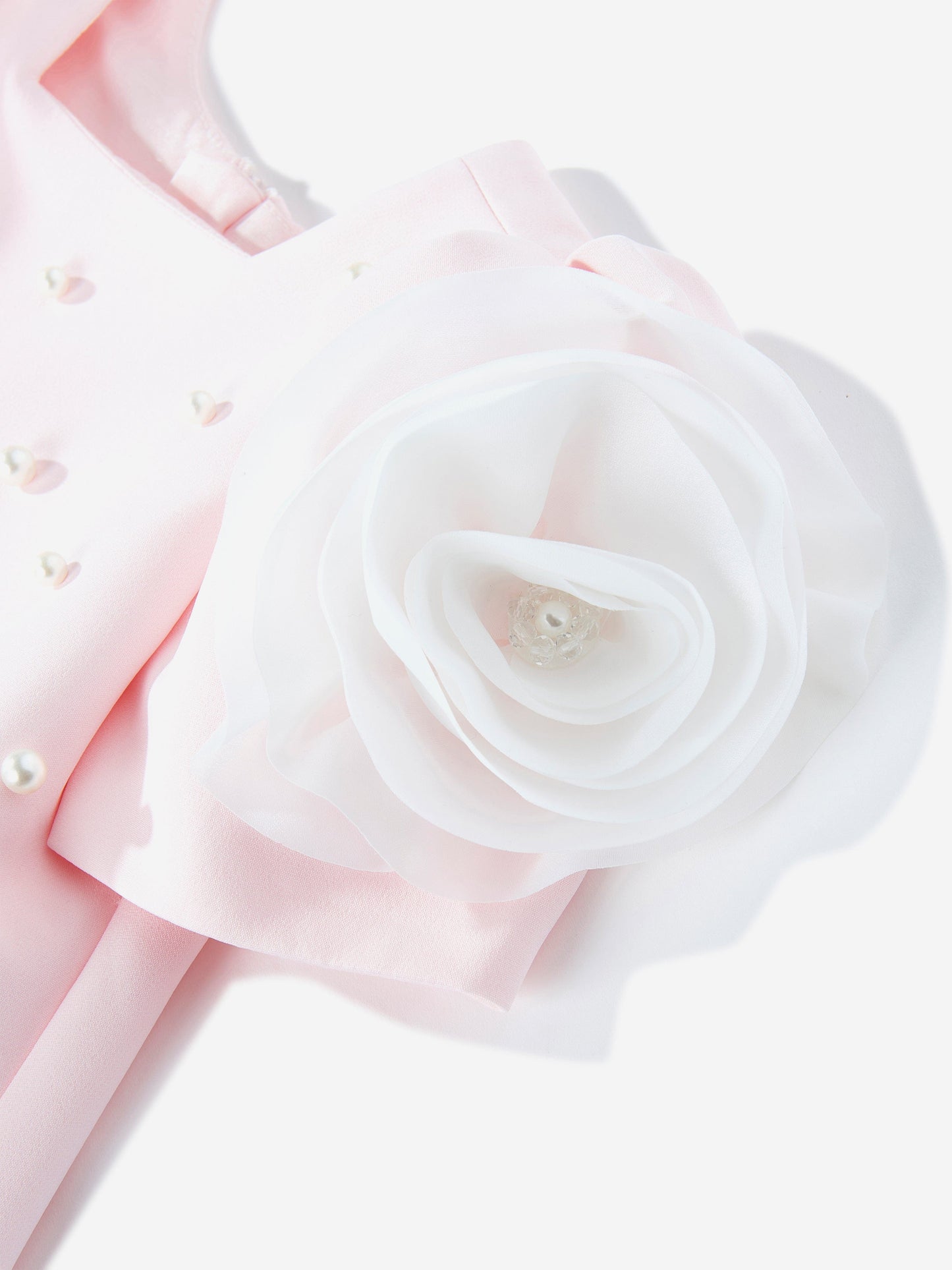 Dress & Fleur Girls Flower Occasion Dress in Pink