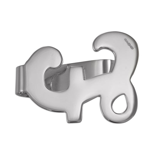 Sterling Silver Pound Sign Money Clip
