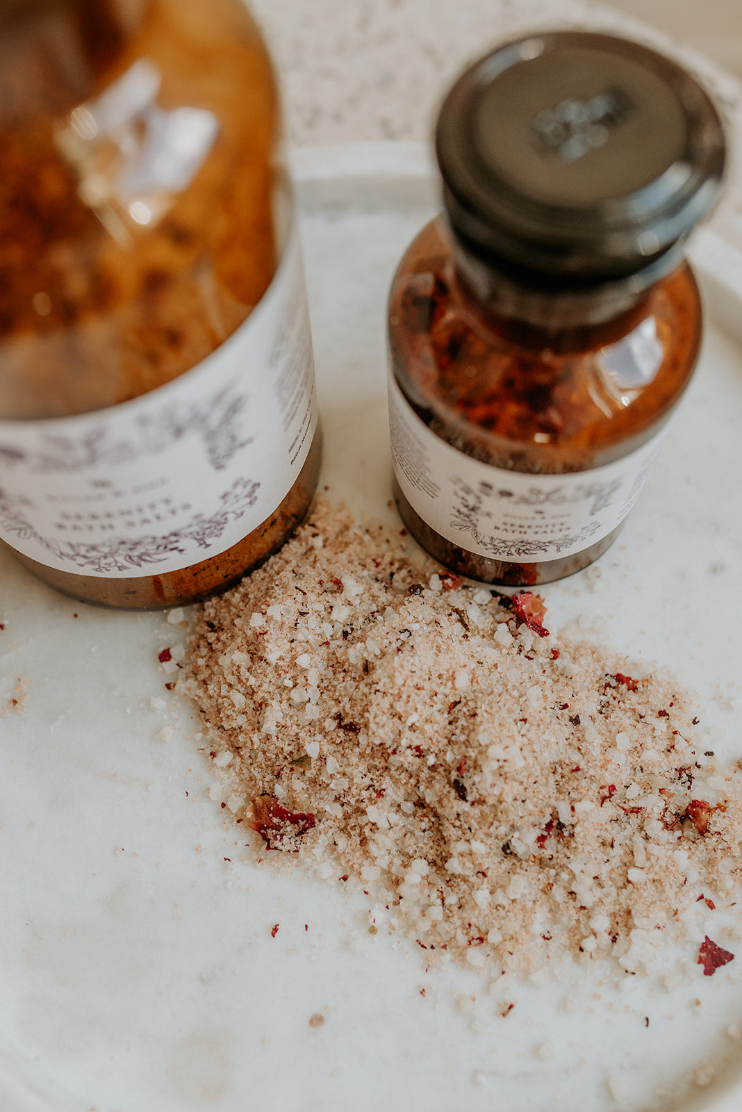 Serenity Mineral Bath Salts - Lavender, Begamot (Calm)