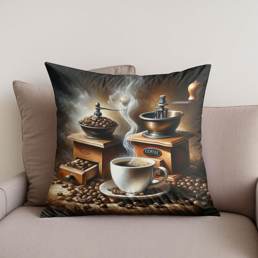 Morning Aroma Cotton Cushion