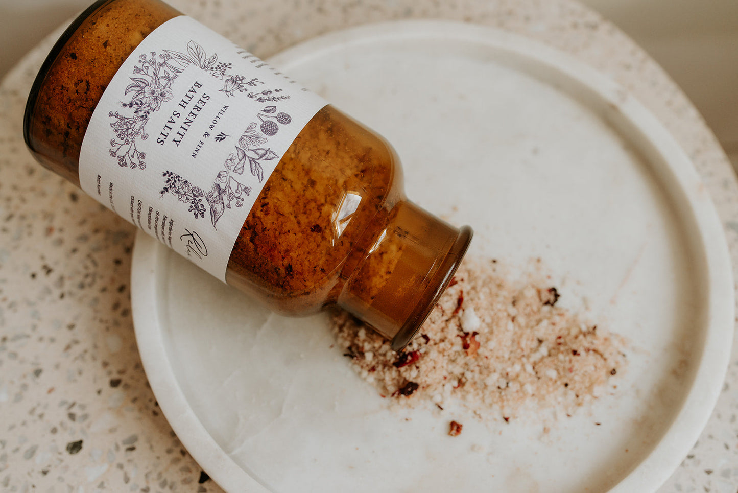 Serenity Mineral Bath Salts - Lavender, Begamot (Calm)