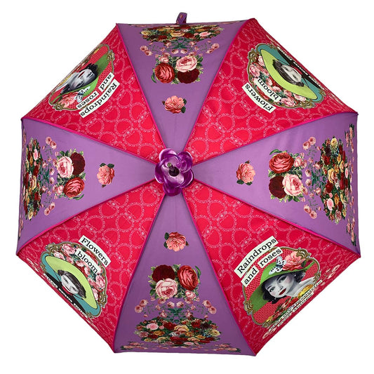 Darling Divas Raindrops and Roses Boutique Umbrella