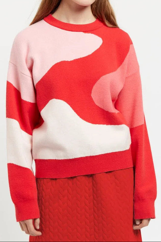 Louche Delaney Swirl Design Sweater