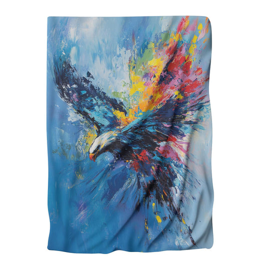 Majestic Eagle Sky Blanket