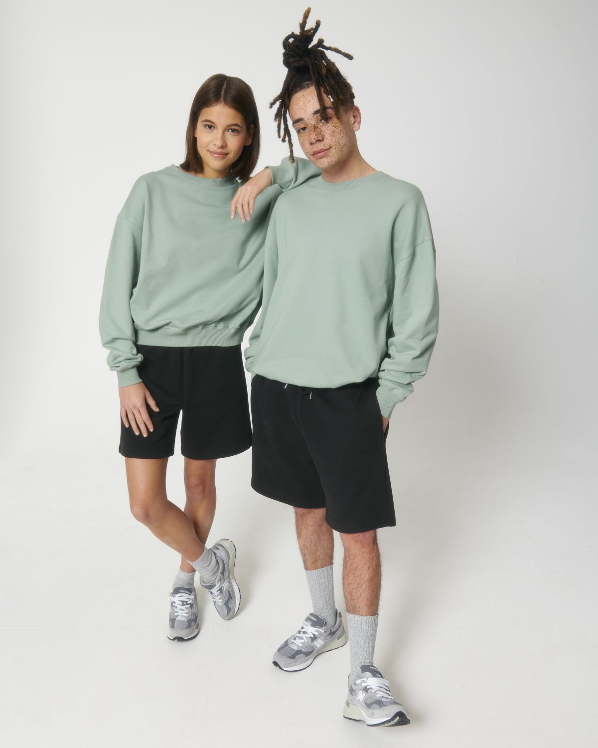 Organic Boxy Heavy Sweatshirt: Unisex