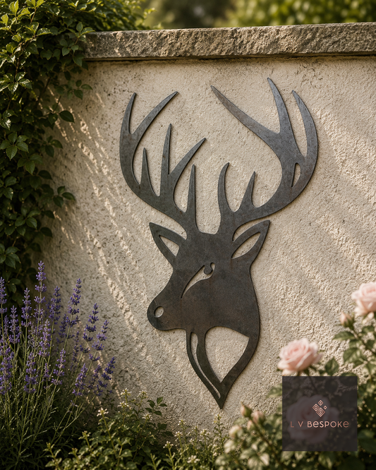 Deer and Horse Garden Wall Art