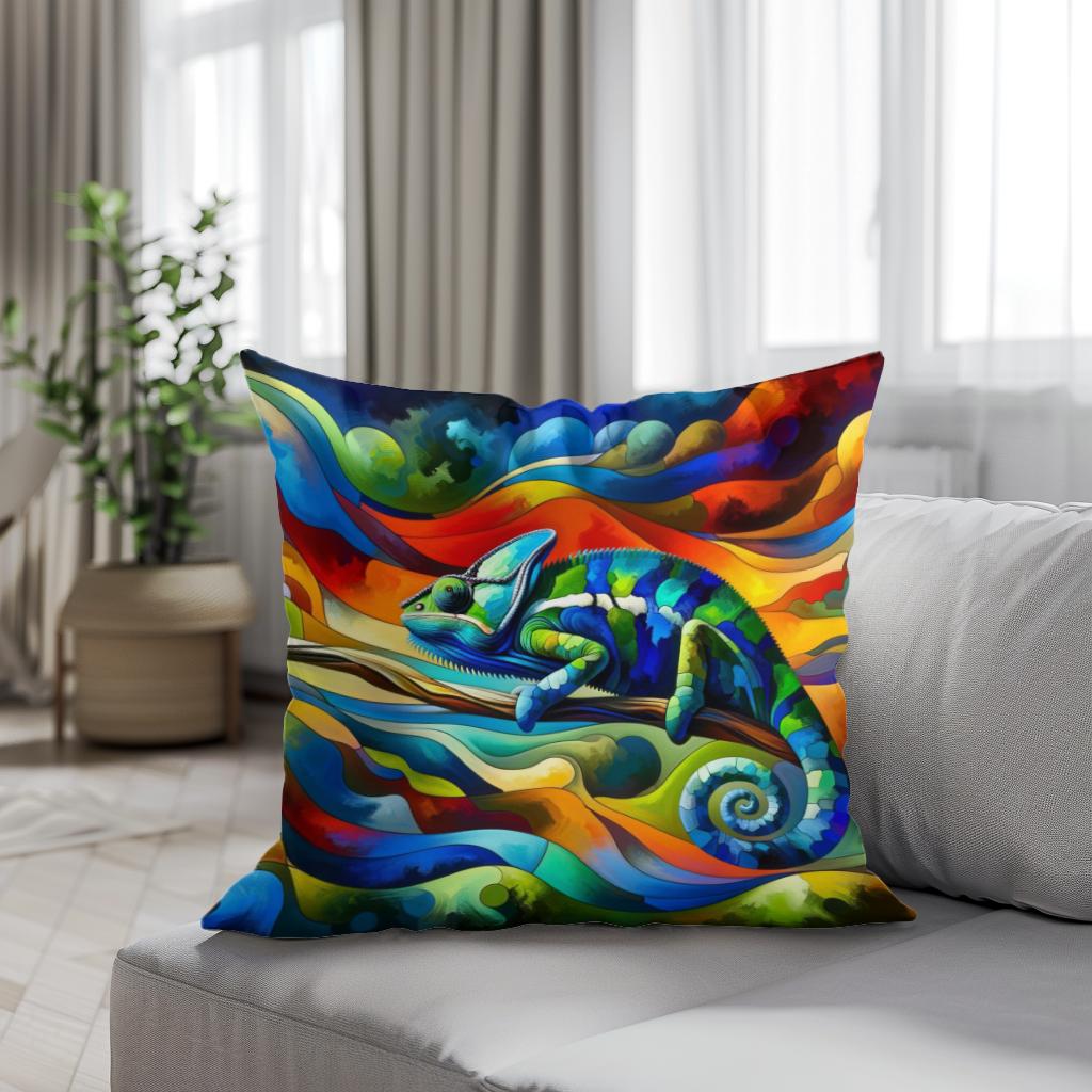 Chameleon Fusion Cotton Cushion