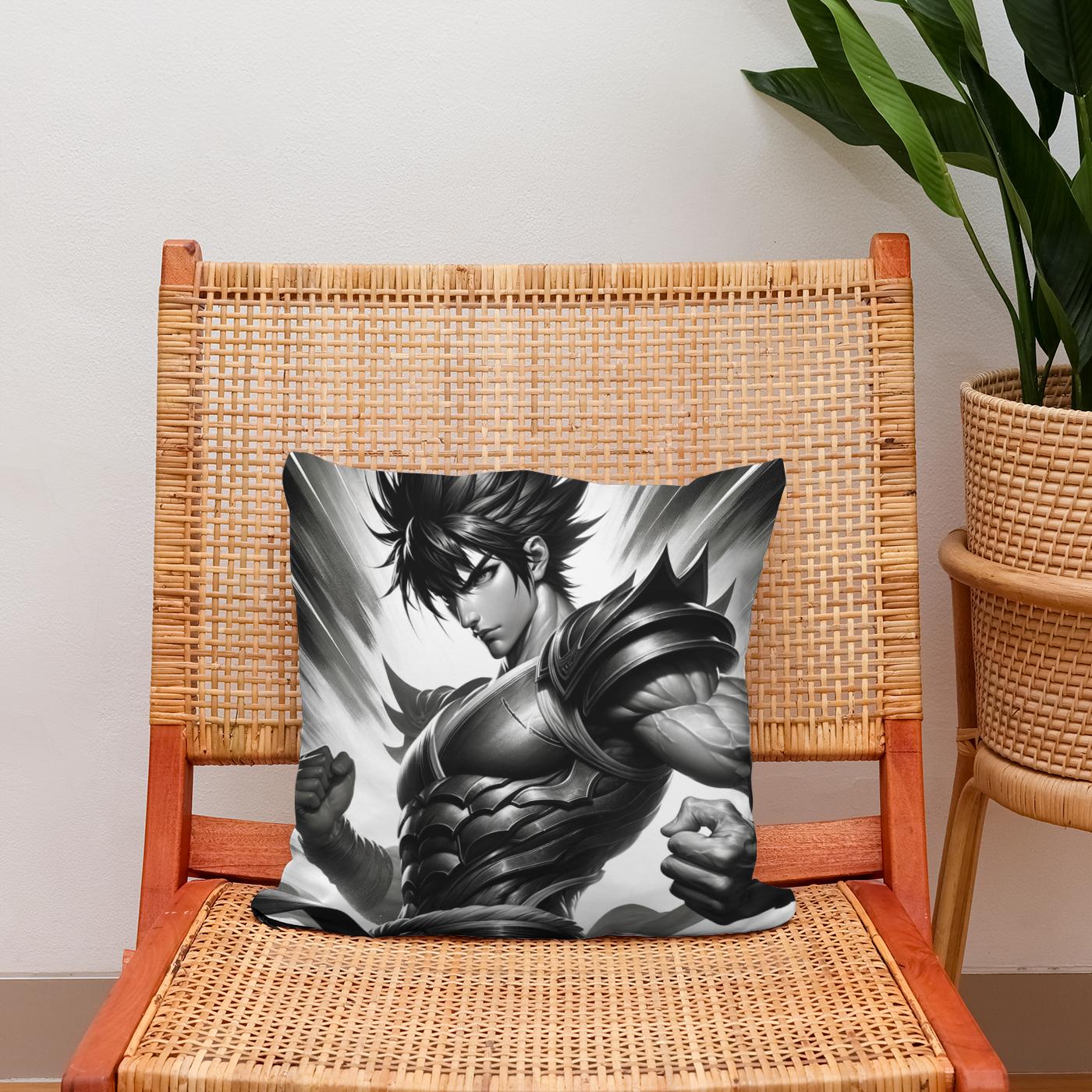 Prideful Warrior Cotton Cushion