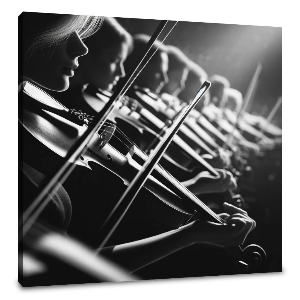 Harmony in Strings Canvas