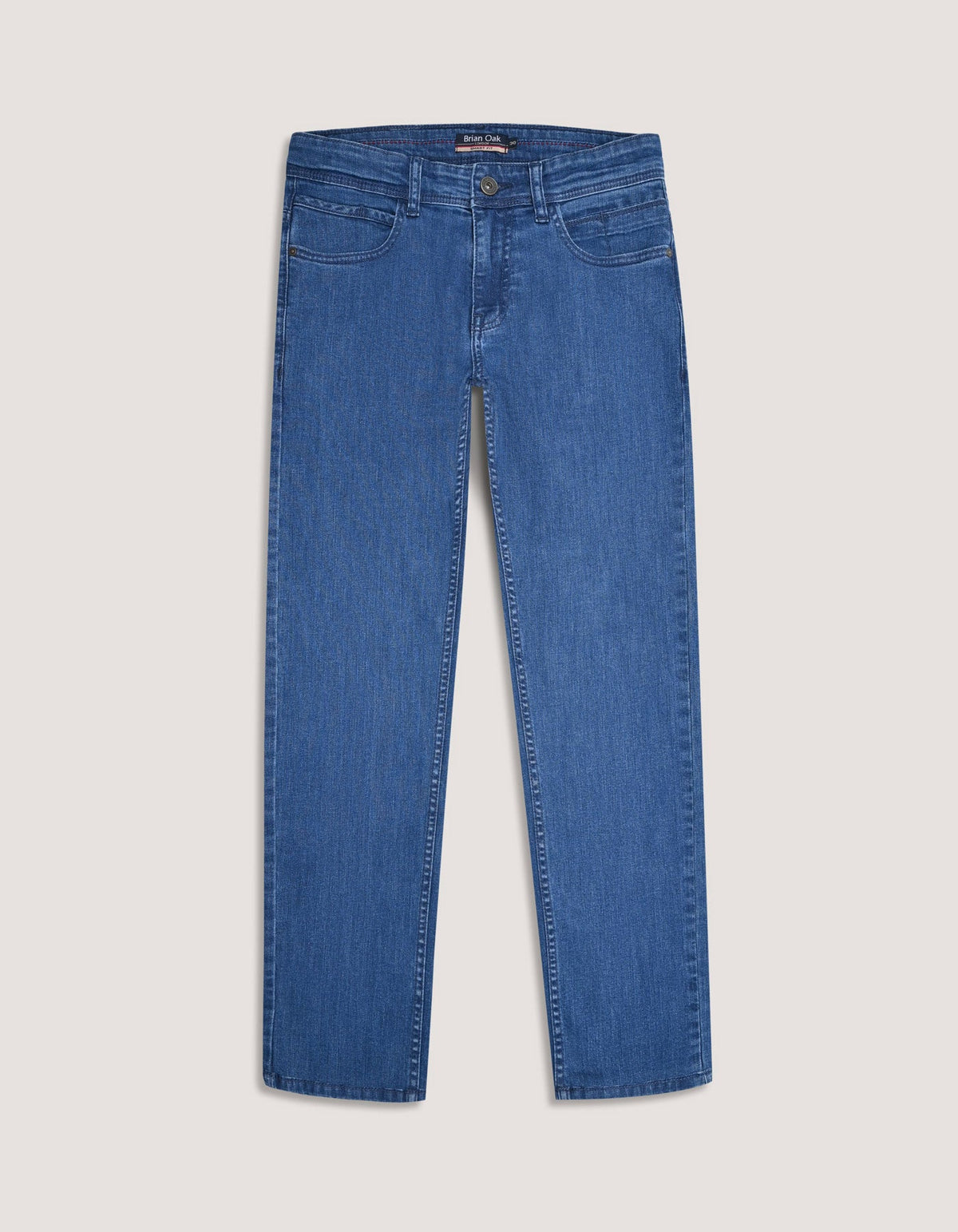 Classic Mid Blue Jeans - 5 Pocket Fit