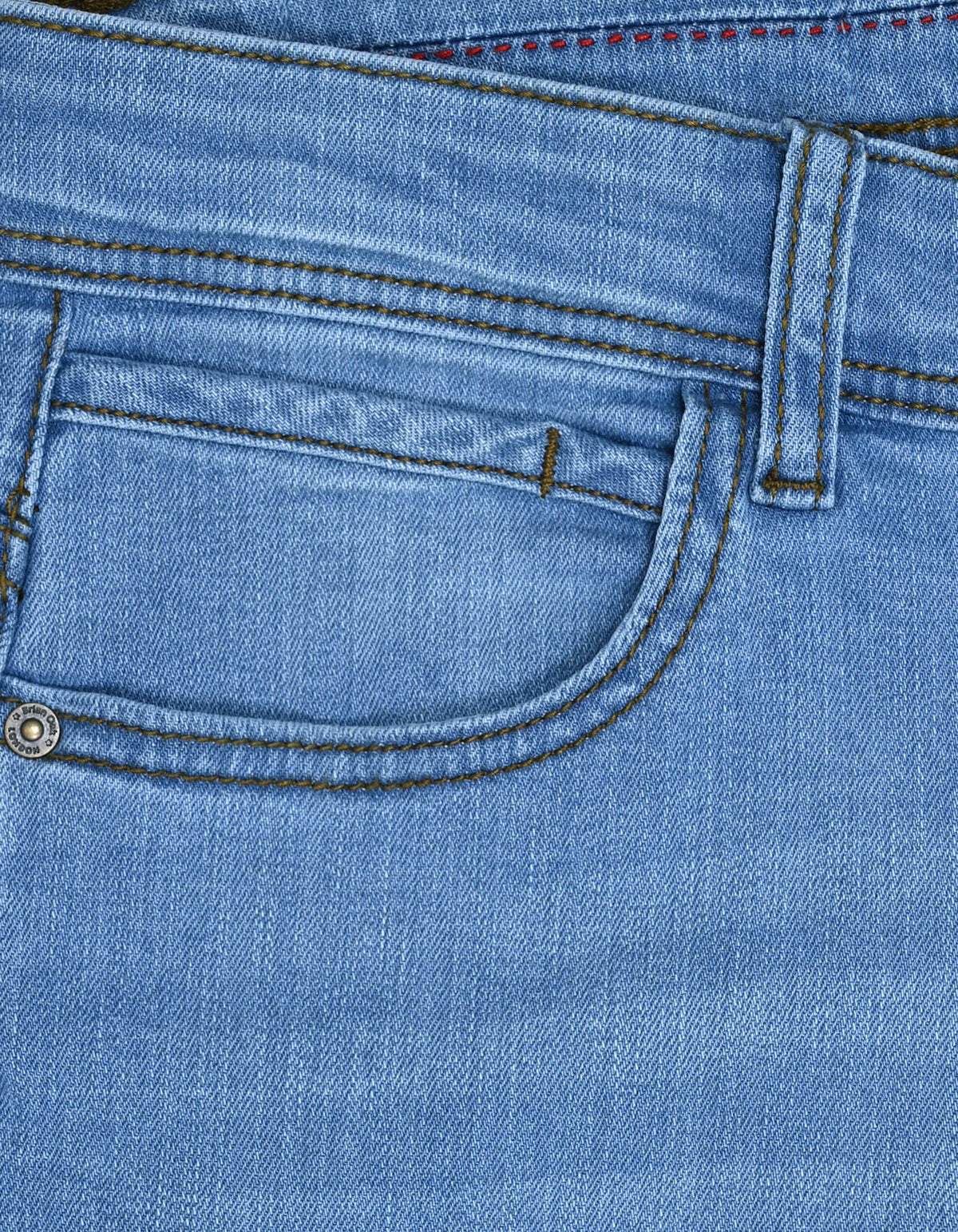 Ice Blue Comfort Stretch Jeans - Regular Fit
