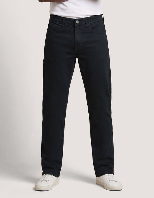 Black Comfort Stretch Jeans - Regular Fit