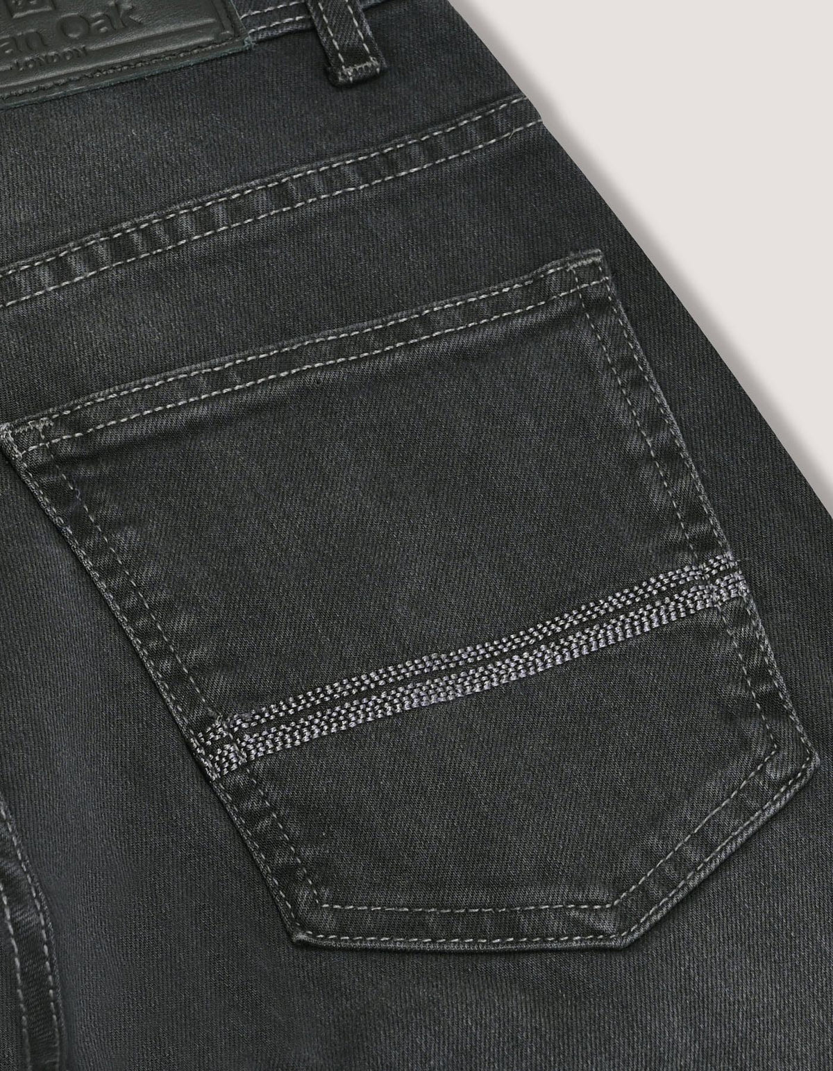 Slate Grey Stretch Jeans - Regular Fit