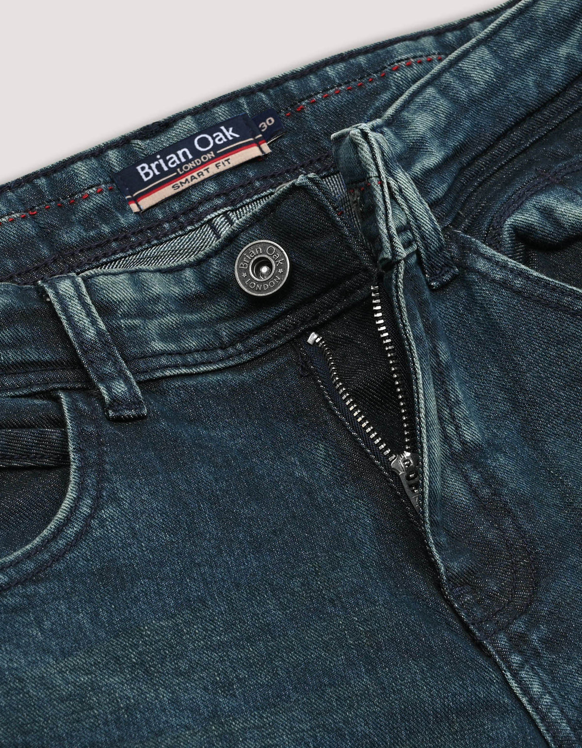 Blue Vintage Classic Jeans - 5 Pocket Stretch