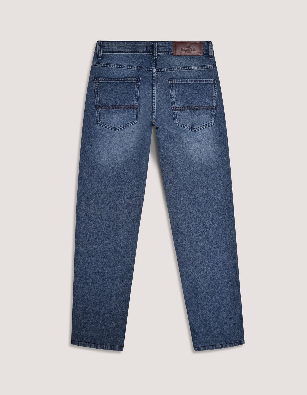 Medium Denim Blue Regular Fit Jeans