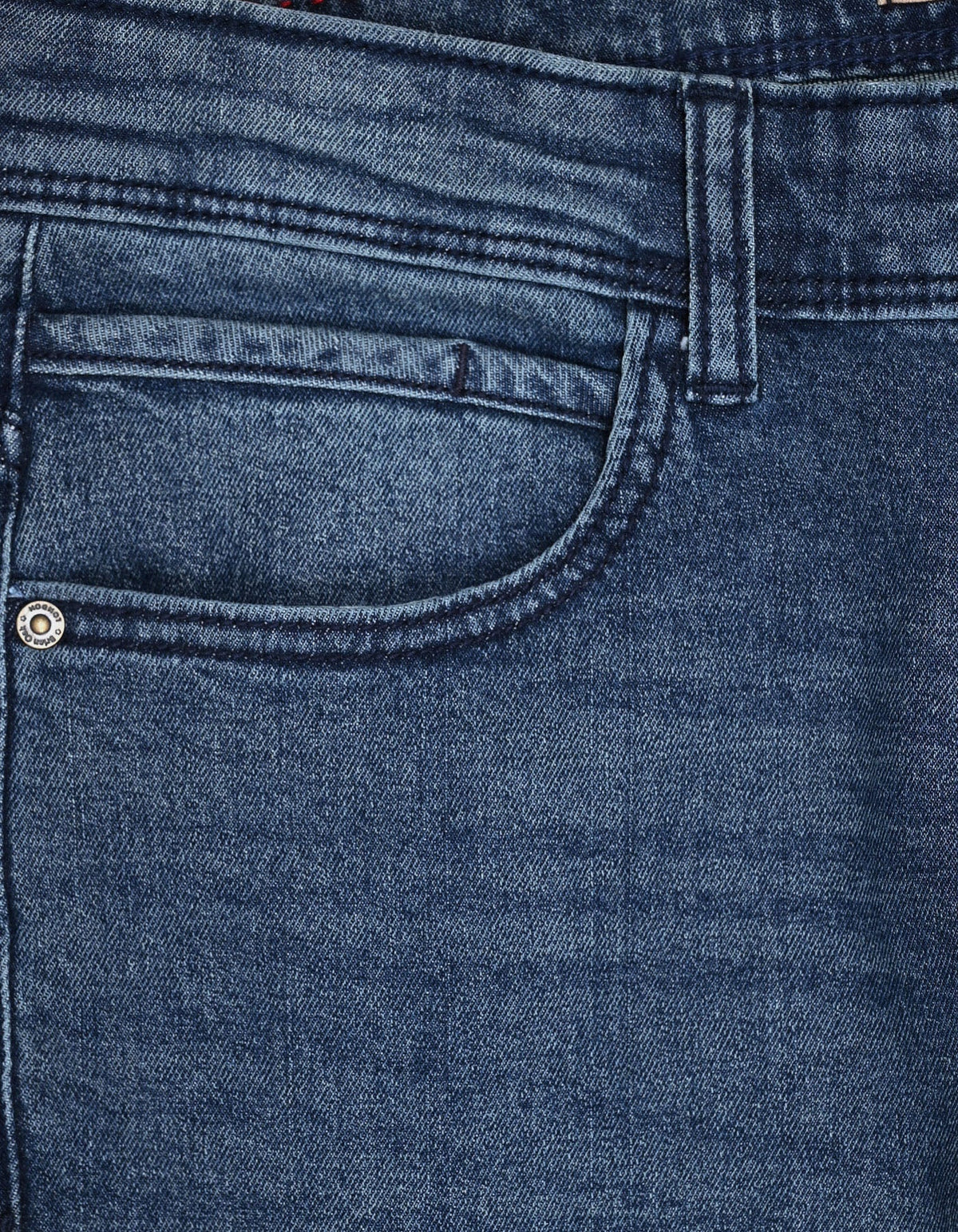 Medium Denim Blue Regular Fit Jeans