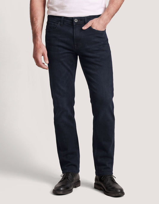 Blue Black Stretch Jeans - Regular 5 Pocket Fit
