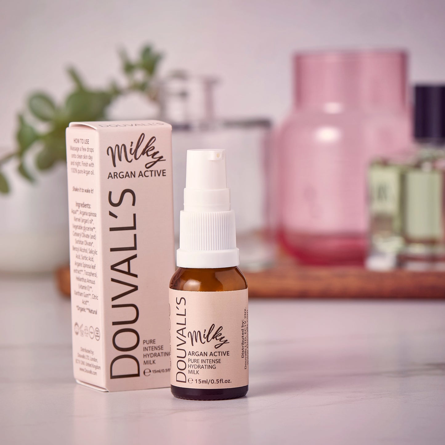 Organic Milky Argan Active moisturiser | Deep Hydration and Skin Rejuvenation